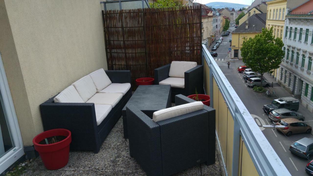 Apartment Visit Vienna Roof Terrace Morning Sun Exteriér fotografie
